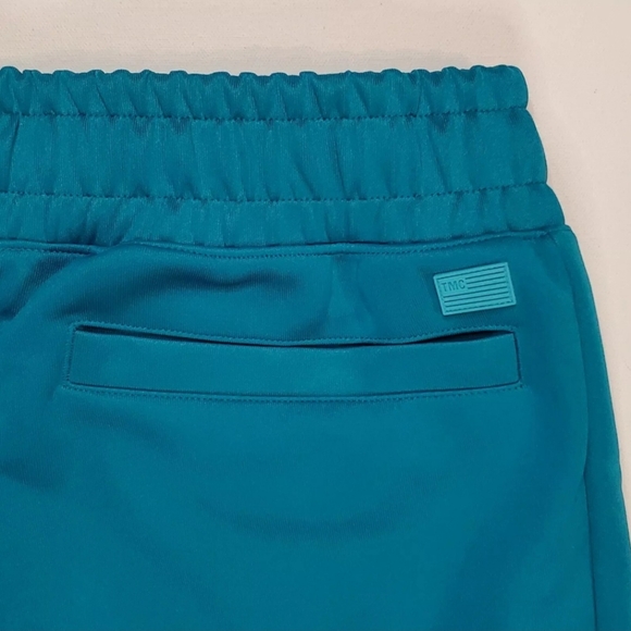 Puma x TMC Mens Size M Hustle Way Bermuda Shorts Nipsey Hussle Teal 531215-01 - Picture 10 of 12